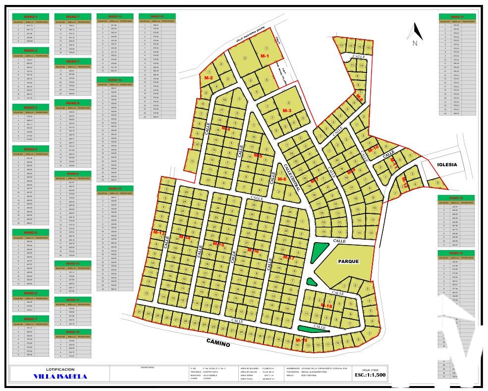 LOTIFICACION EN VILLA ISABELA